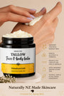 Tallow & Honey Balm for Aging Skin