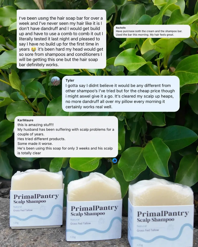 Tallow Shampoo Bar