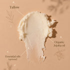 Unscented Whipped Tallow Balm