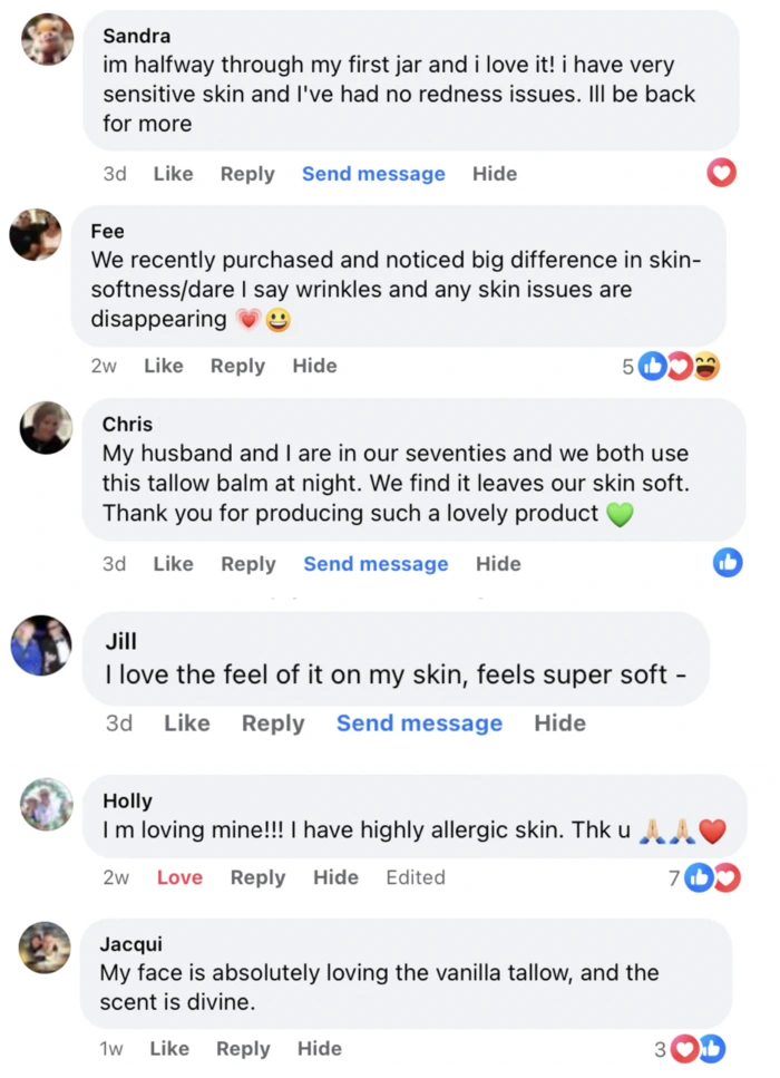 Tallow balm reviews