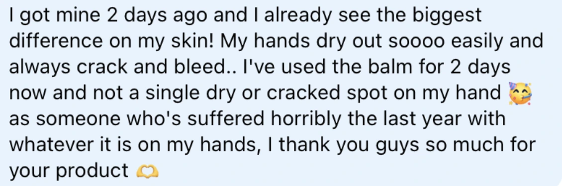 Customer review