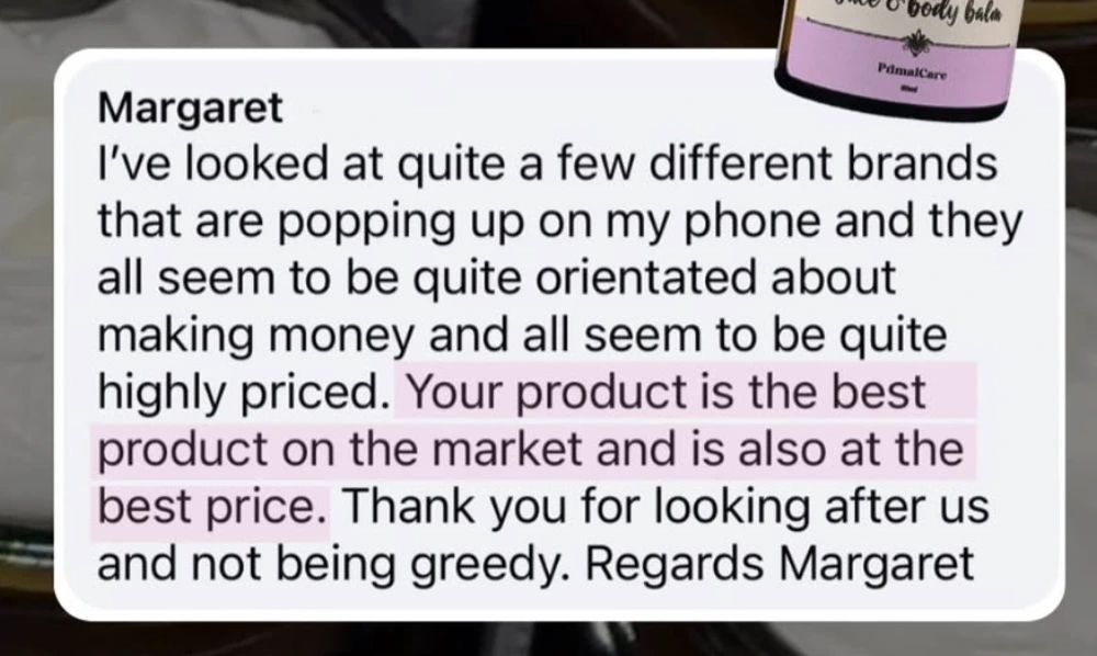 Customer review