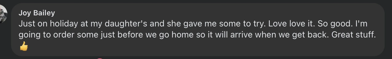 Customer review