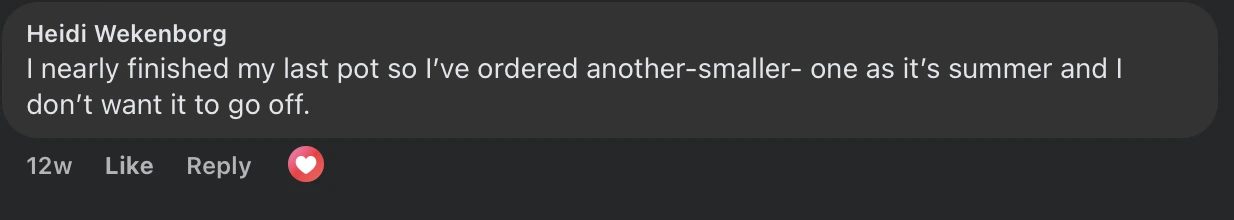 Customer review