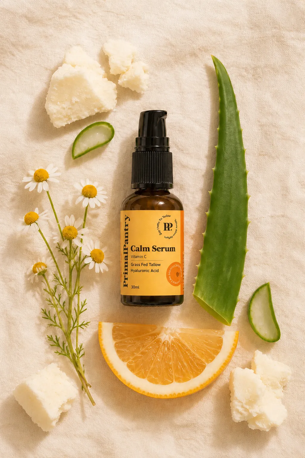 Gentle Vitamin C, aloe and soothing botanicals